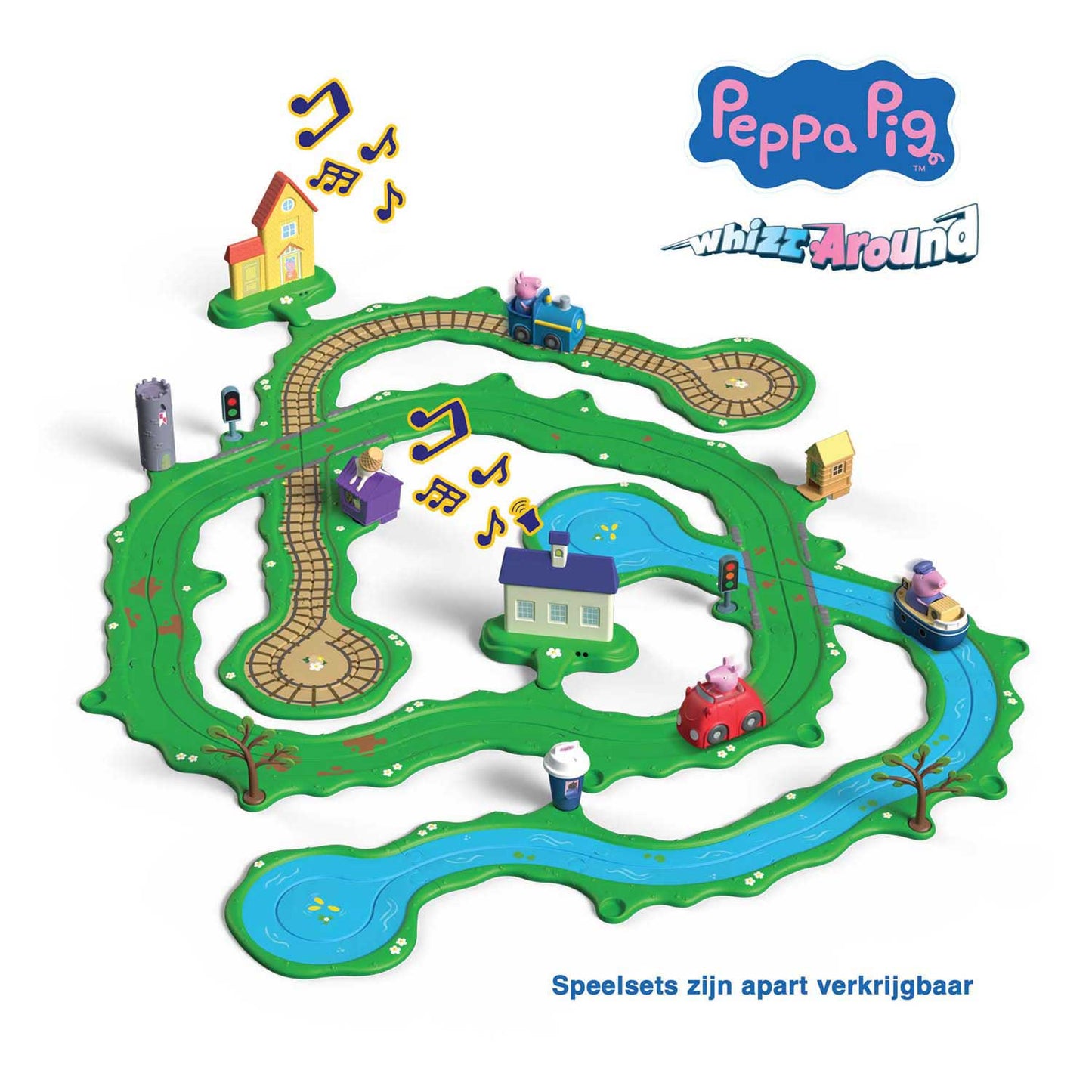 Spectron Peppa pig whizz around - peppa's kleine rode auto