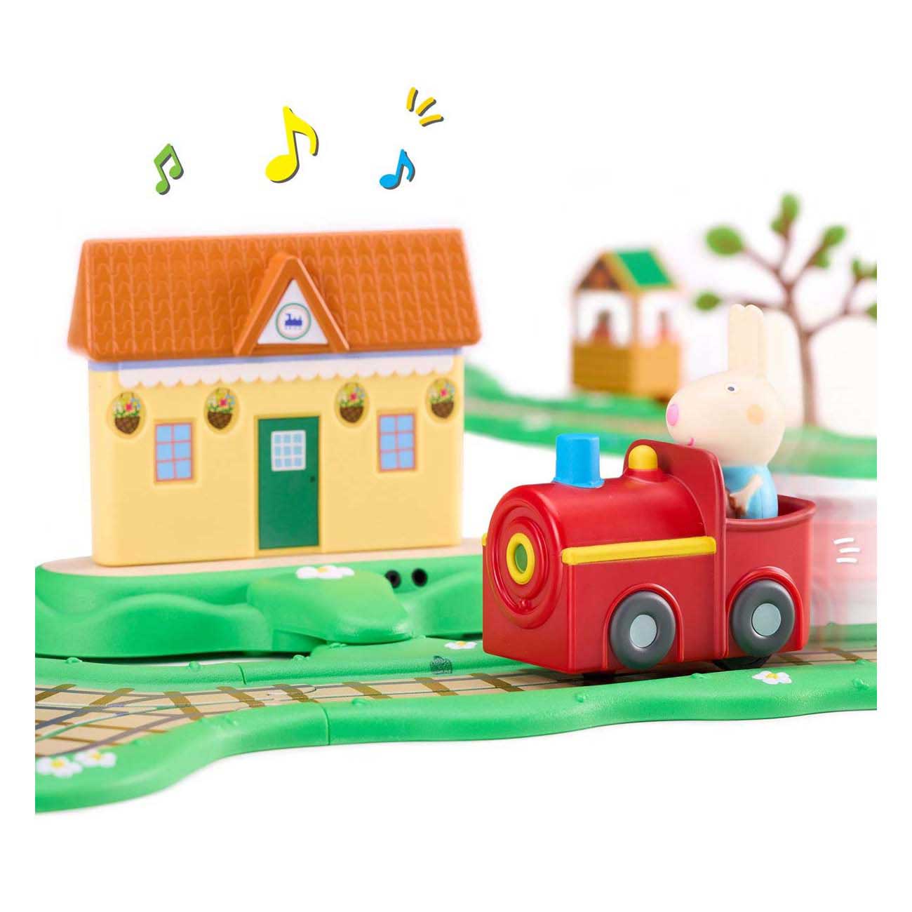Gear2Play Peppa pig whizz around - clickety clack trein set