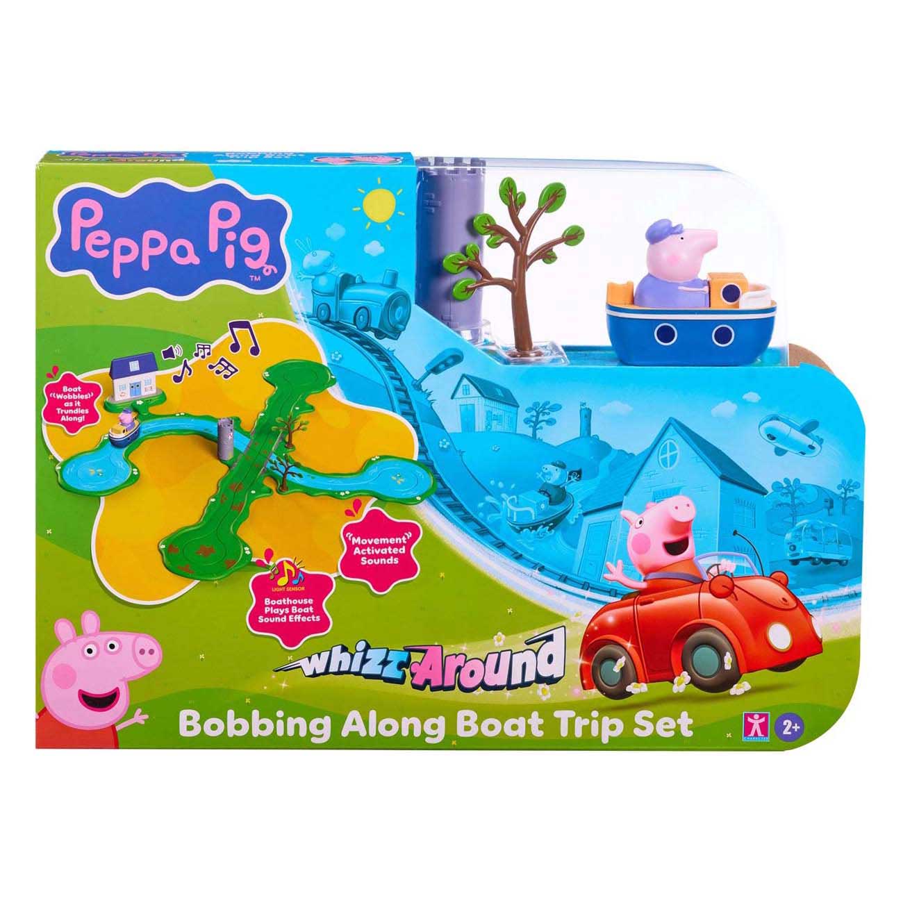 Gear2Play Peppa pig whizz around - bobbing along boot set