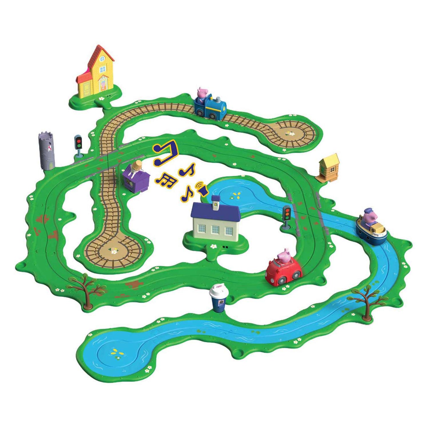 Gear2Play Peppa pig whizz around - peppa's great big world set