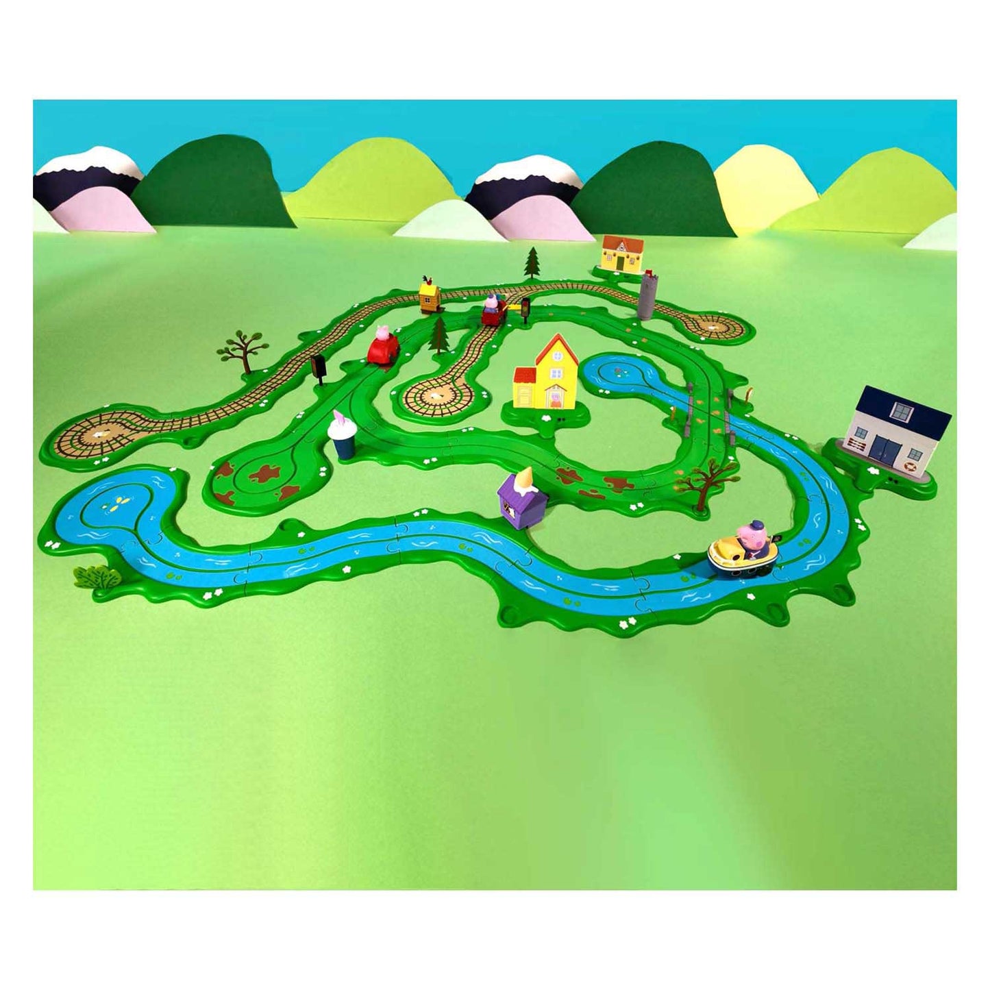 Gear2Play Peppa pig whizz around - peppa's great big world set