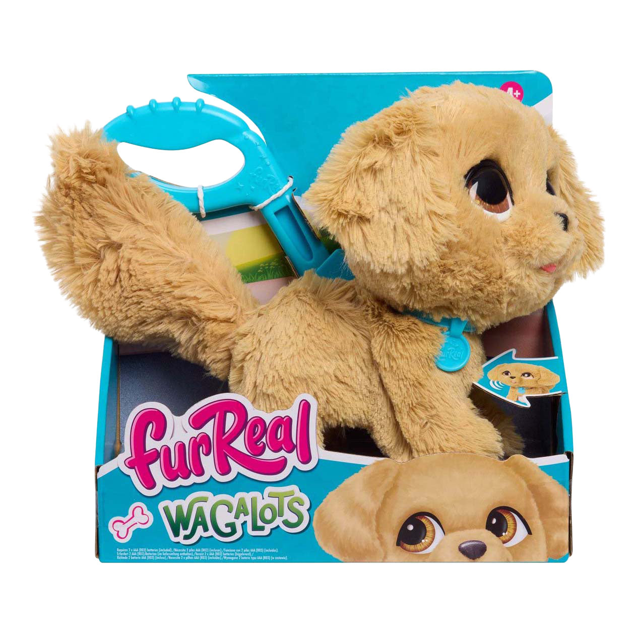 Just Play Furreal wagalots golden retriever - interactief puppy