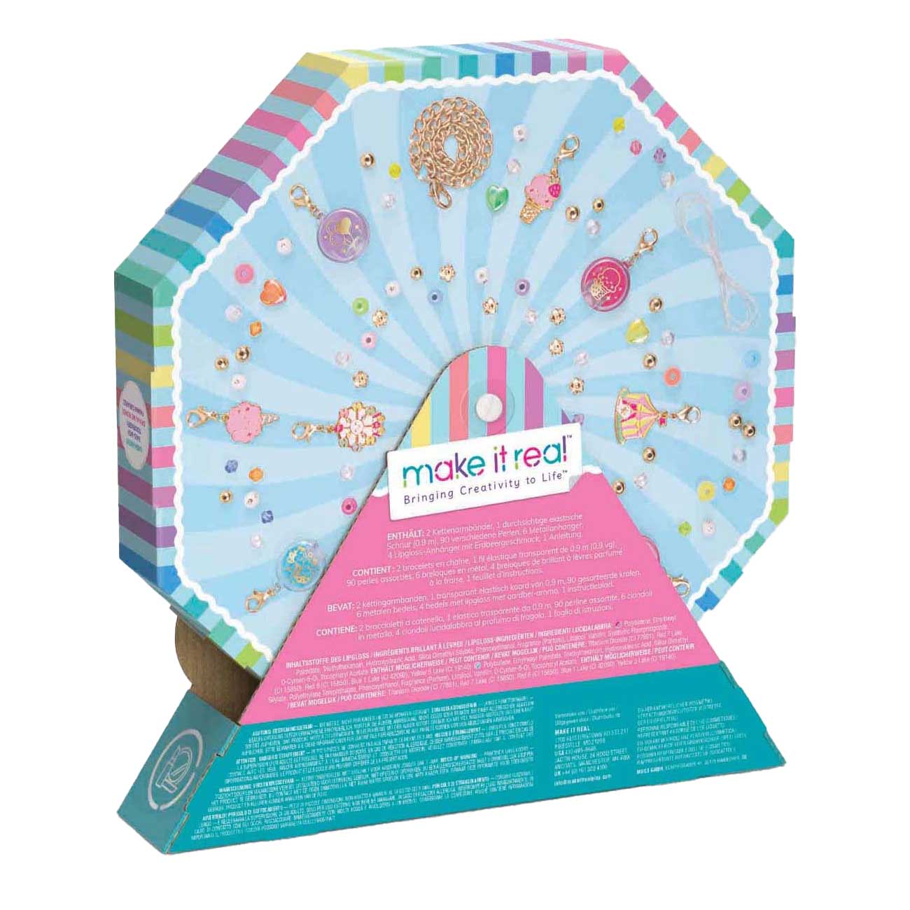 Spectron Make it real - sweet spin carnaval lipgloss armbanden set