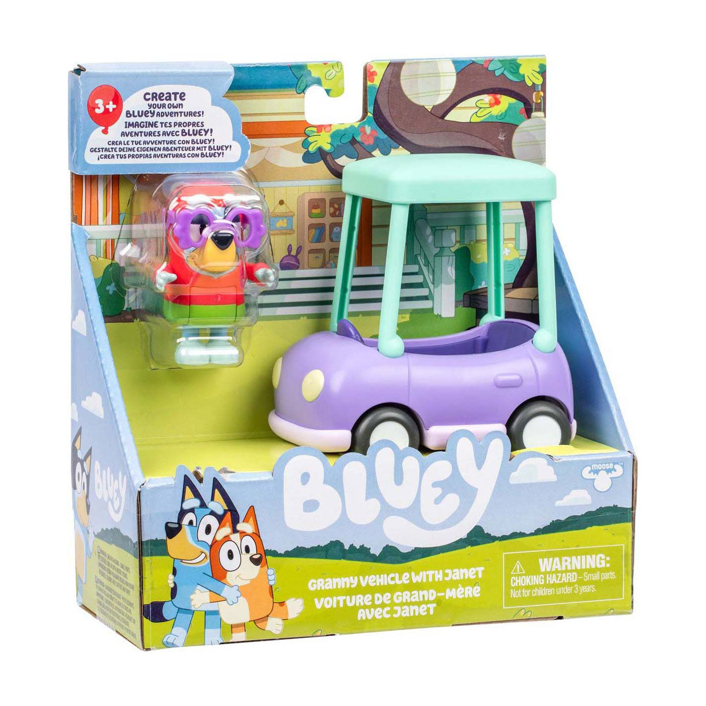 Spectron Bluey basic vehicle granny car janet