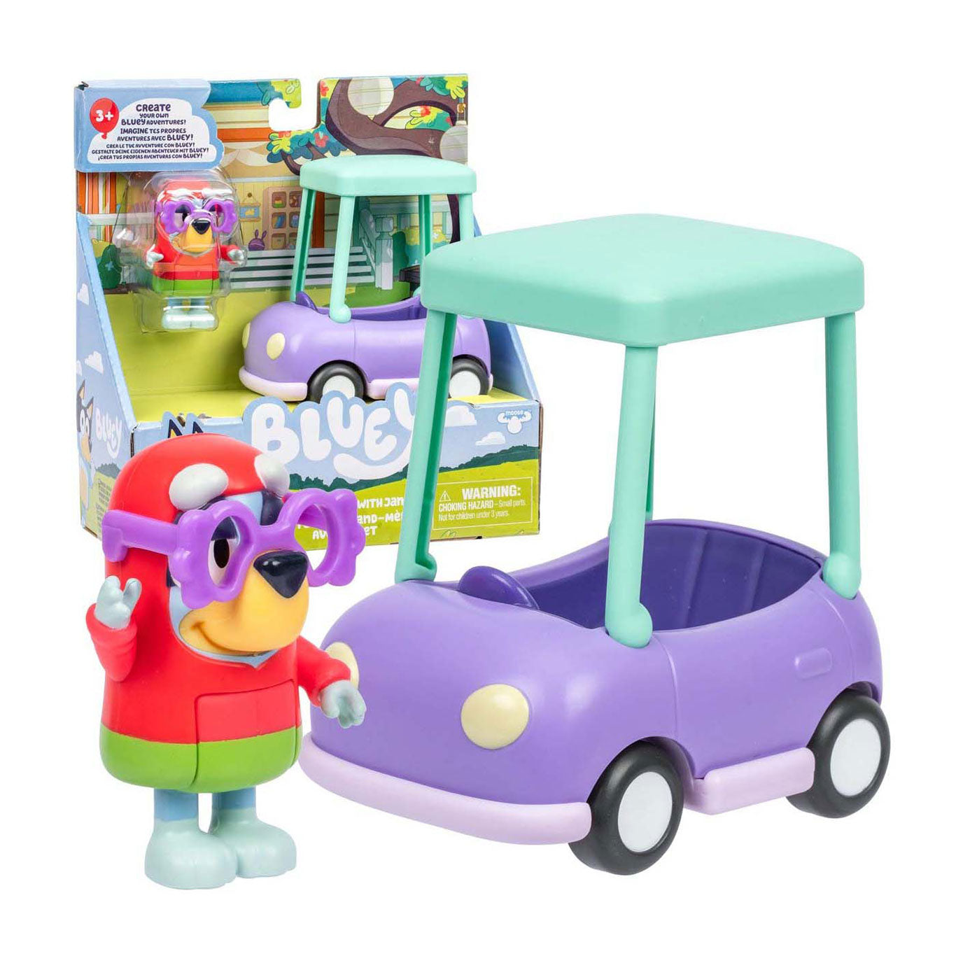 Spectron Bluey basic vehicle granny car janet