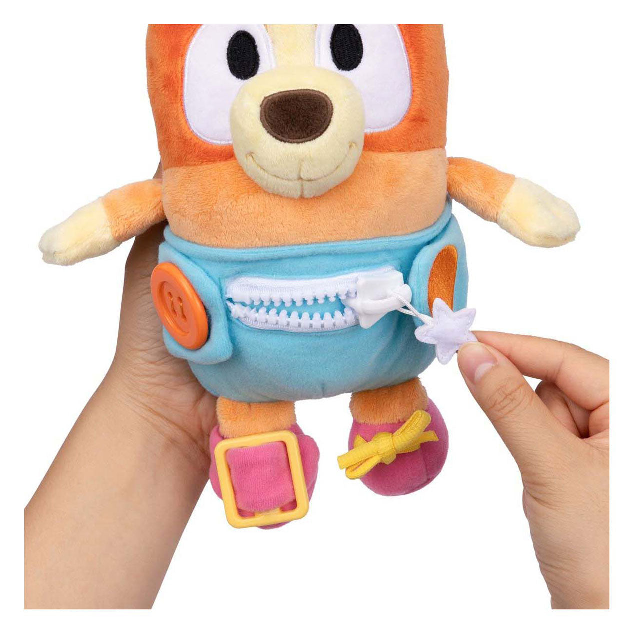 Spectron Bluey baby bingo dress and play pluchen knuffel