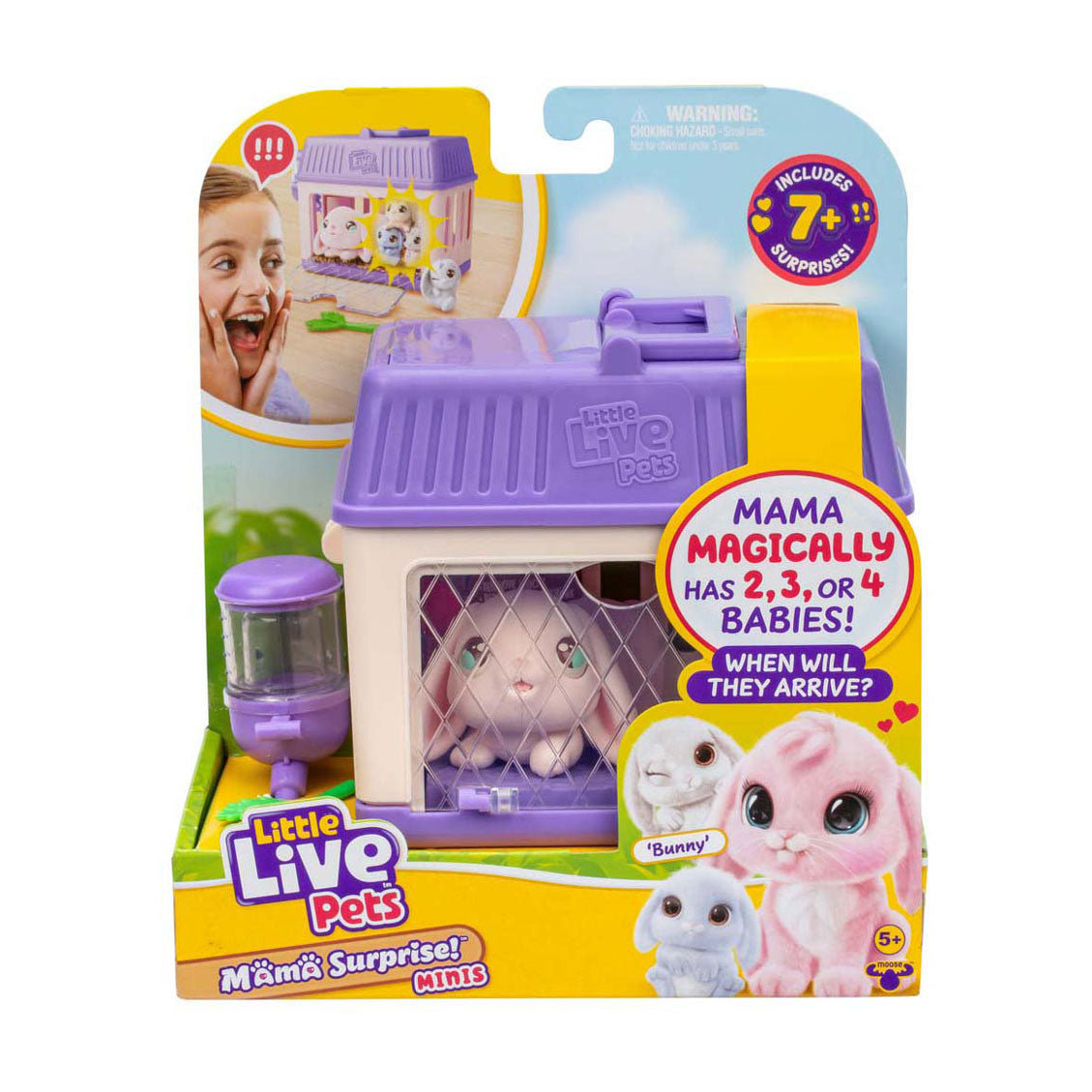Little Live Pets mama surprise mini speelset konijn