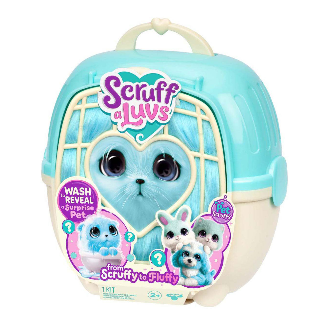 Spectron Scruff a luvs mystery huisdier blauw