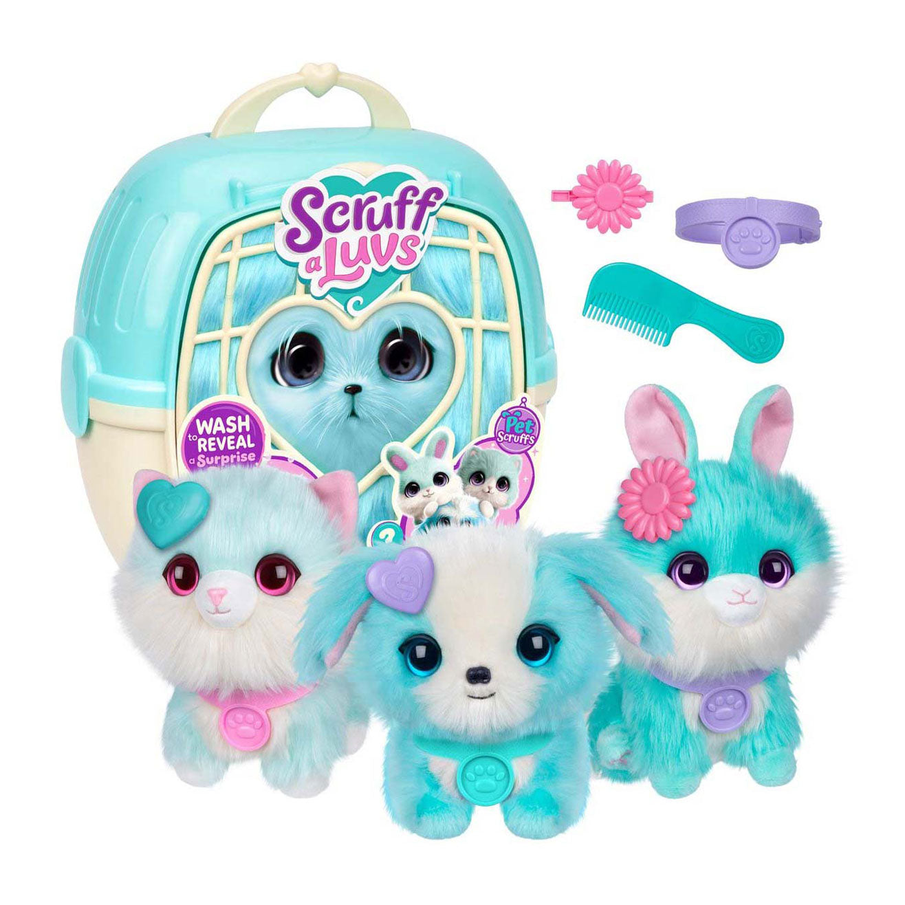 Spectron Scruff a luvs mystery huisdier blauw
