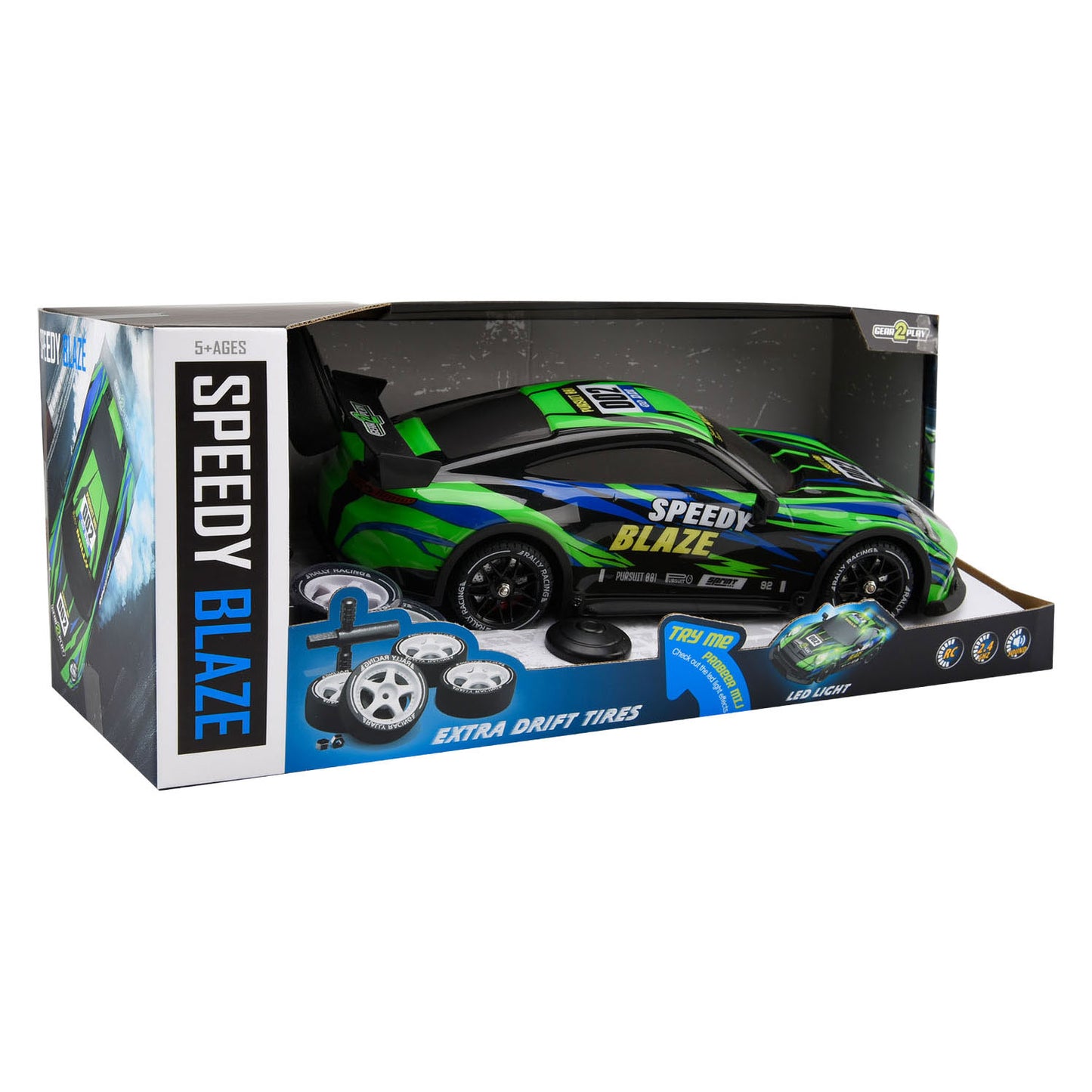Spectron Gear2play speedy blaze rc raceauto met verlichting