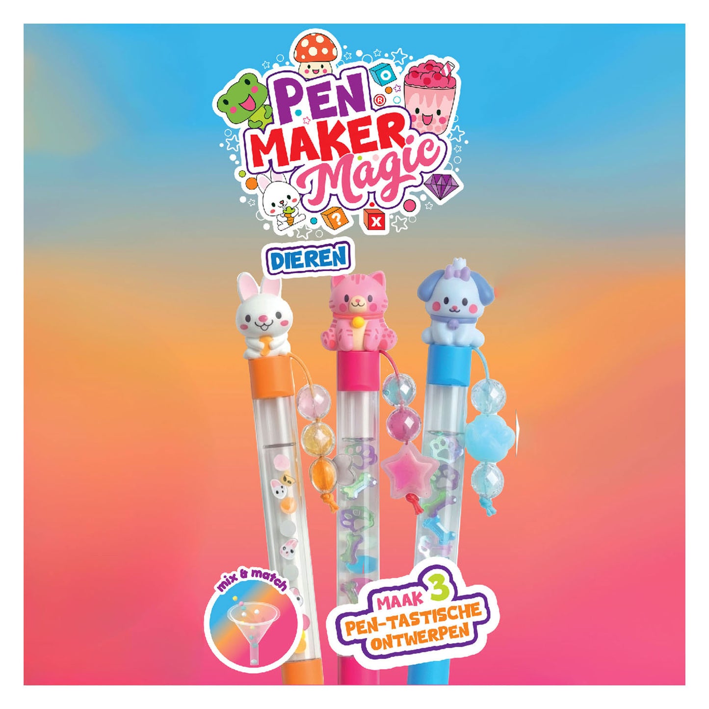 Spectron Pen maker magic mini animal - maak je eigen pen