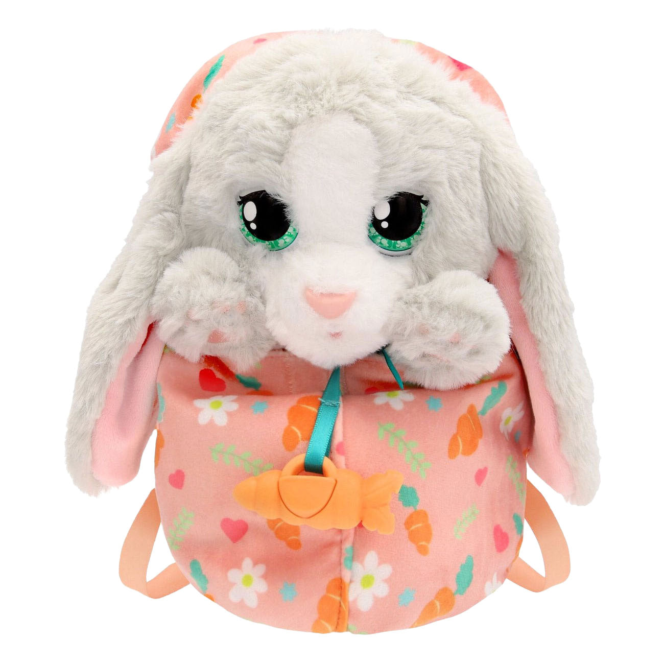 Spectron Baby paws bunny interactieve knuffel - 20 cm