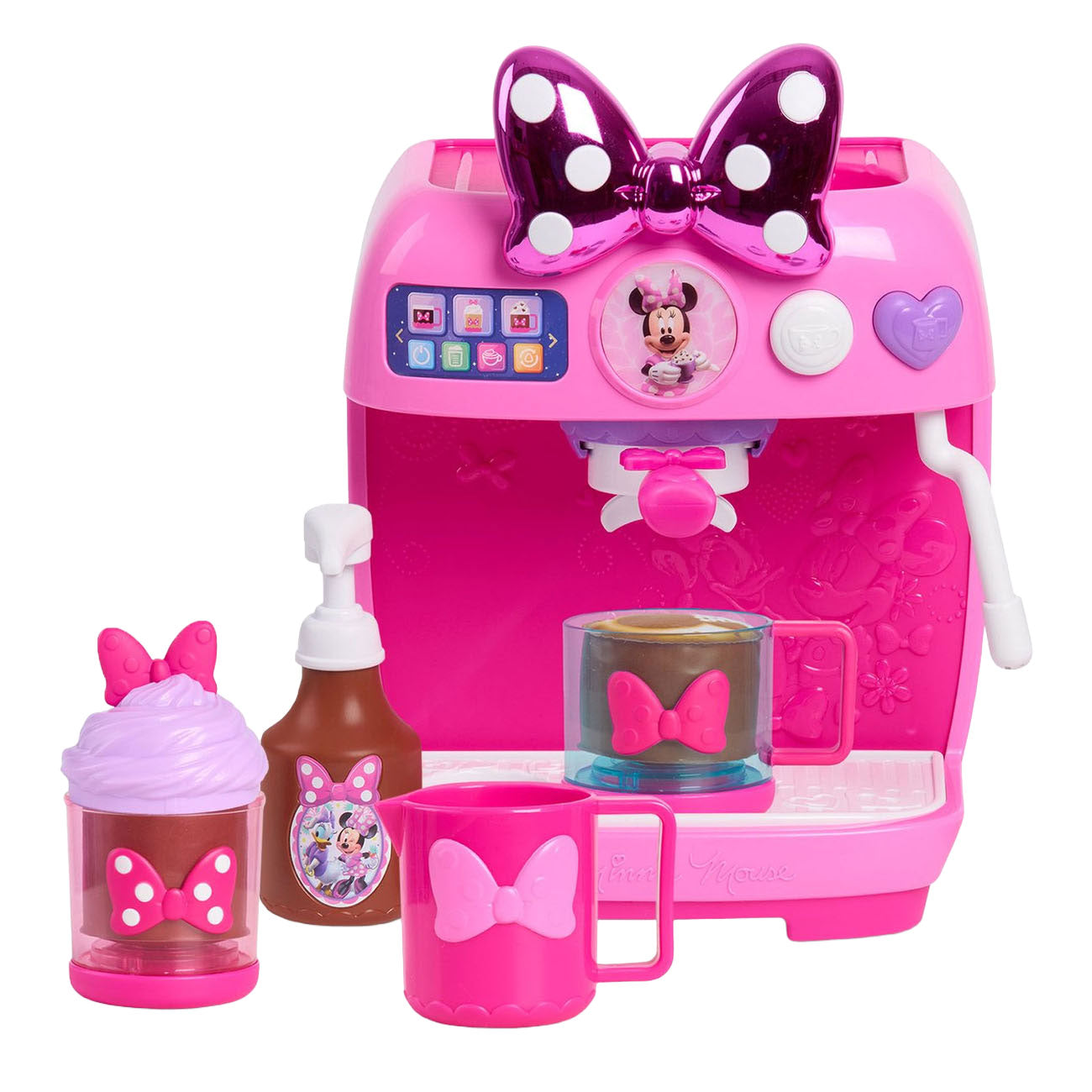 Spectron Disney minnie mouse koffiemachineset met licht geluid - 10dlg.