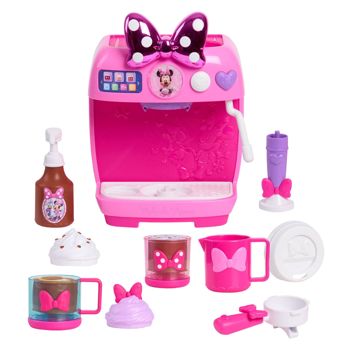 Spectron Disney minnie mouse koffiemachineset met licht geluid - 10dlg.