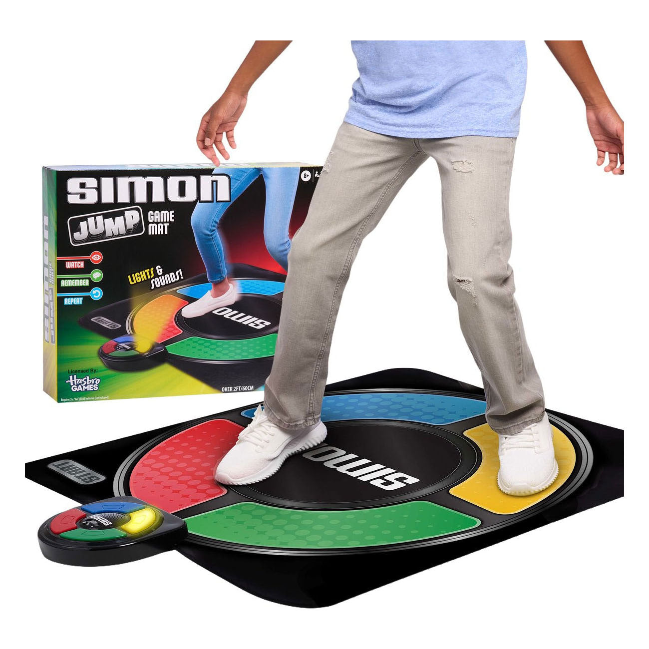 Spectron Hasbro jump game mat met licht geluid