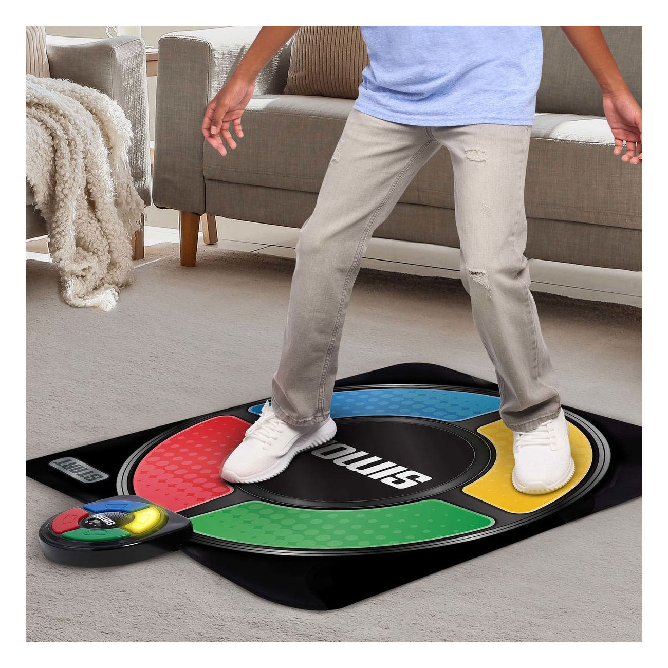 Spectron Hasbro jump game mat met licht geluid