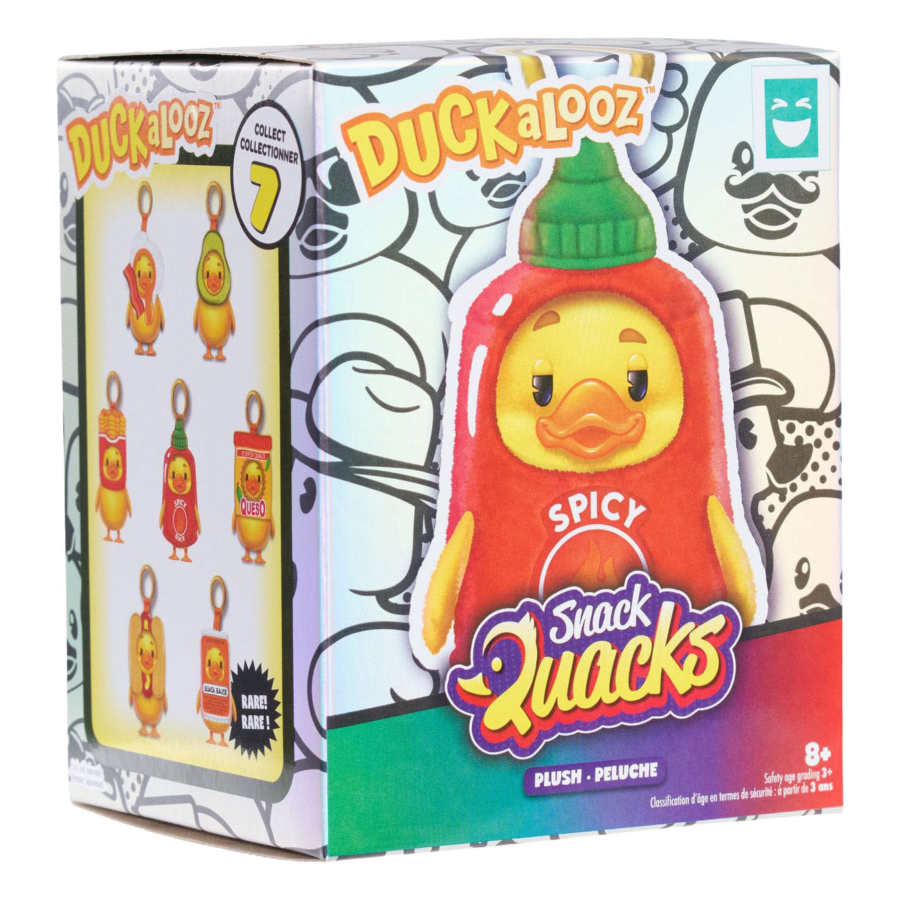 Spectron Happy haul duckalooz snack quack pluche sleutelhanger