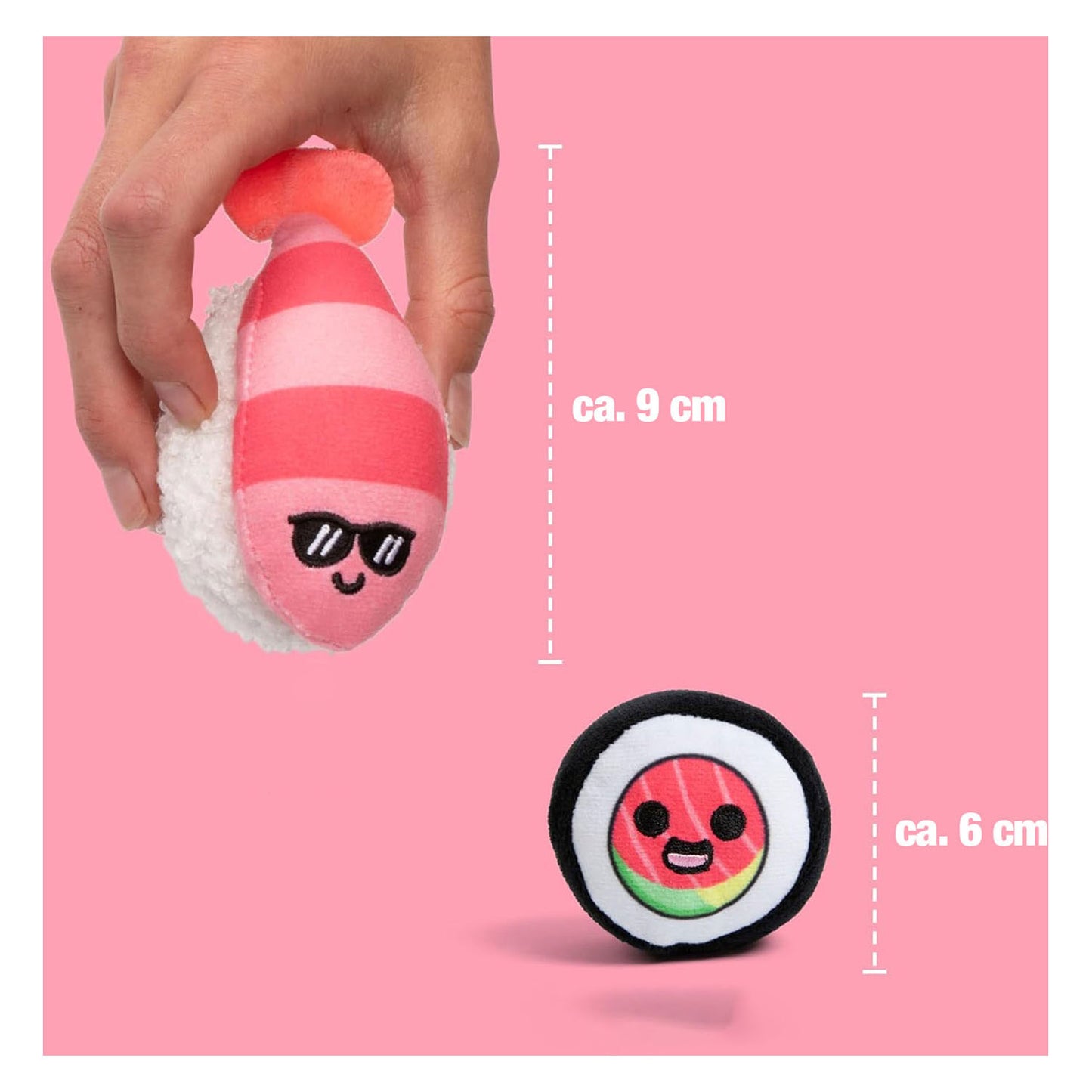 Spectron Emotional support sushi knuffels - 6dlg.