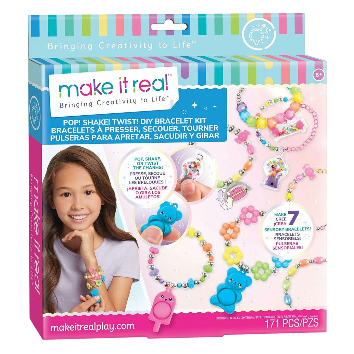 Spectron Make it real - maak je eigen armband - 7st.