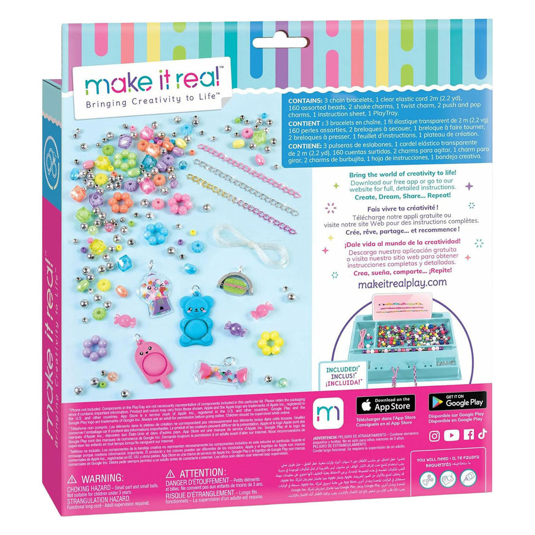 Spectron Make it real - maak je eigen armband - 7st.