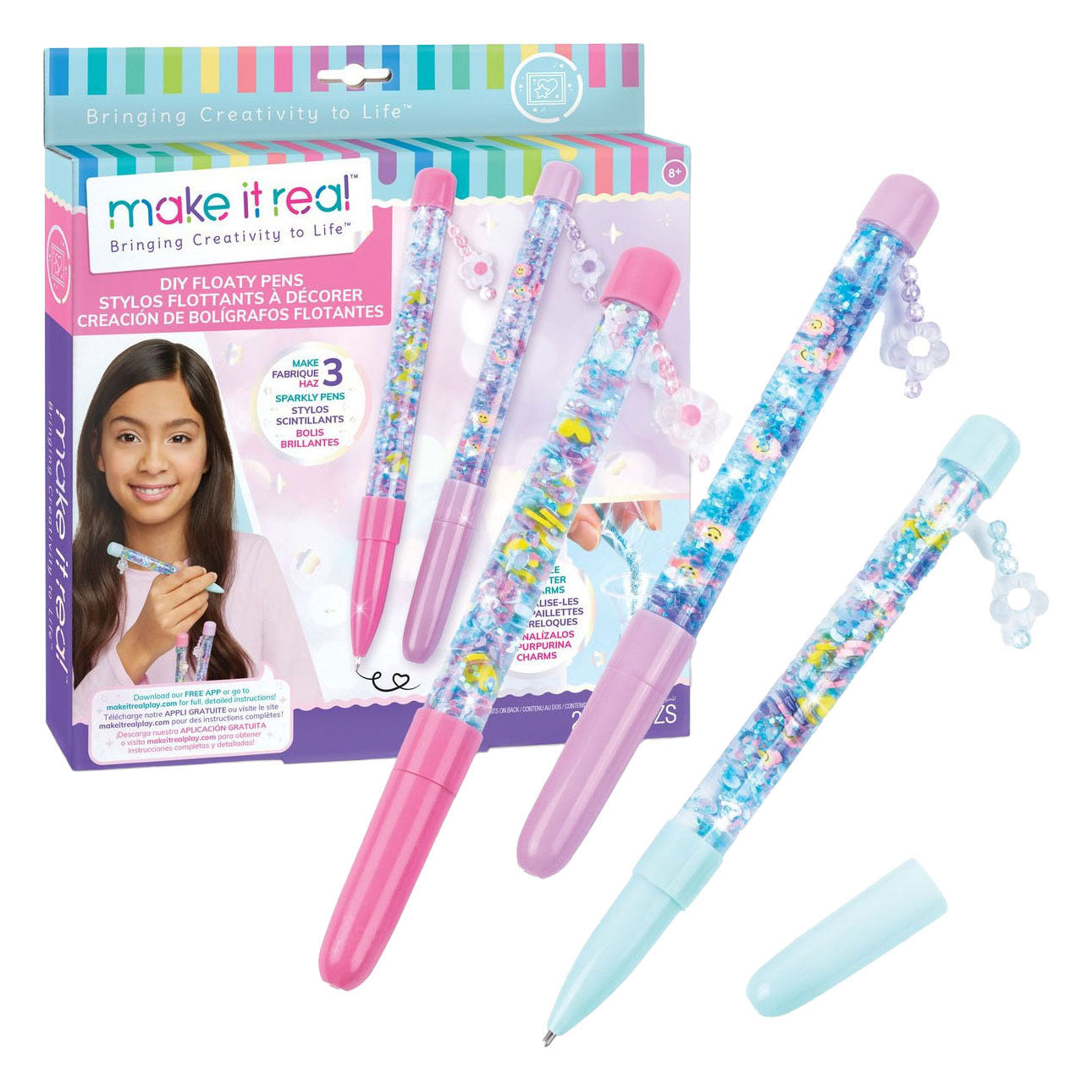Spectron Make it real - maak je eigen floaty pennen - 3 pennen