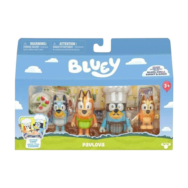 Spectron Bluey dessert speelset - 4 figuren