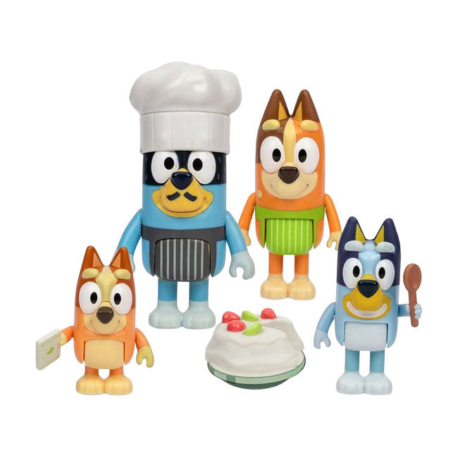 Spectron Bluey dessert speelset - 4 figuren