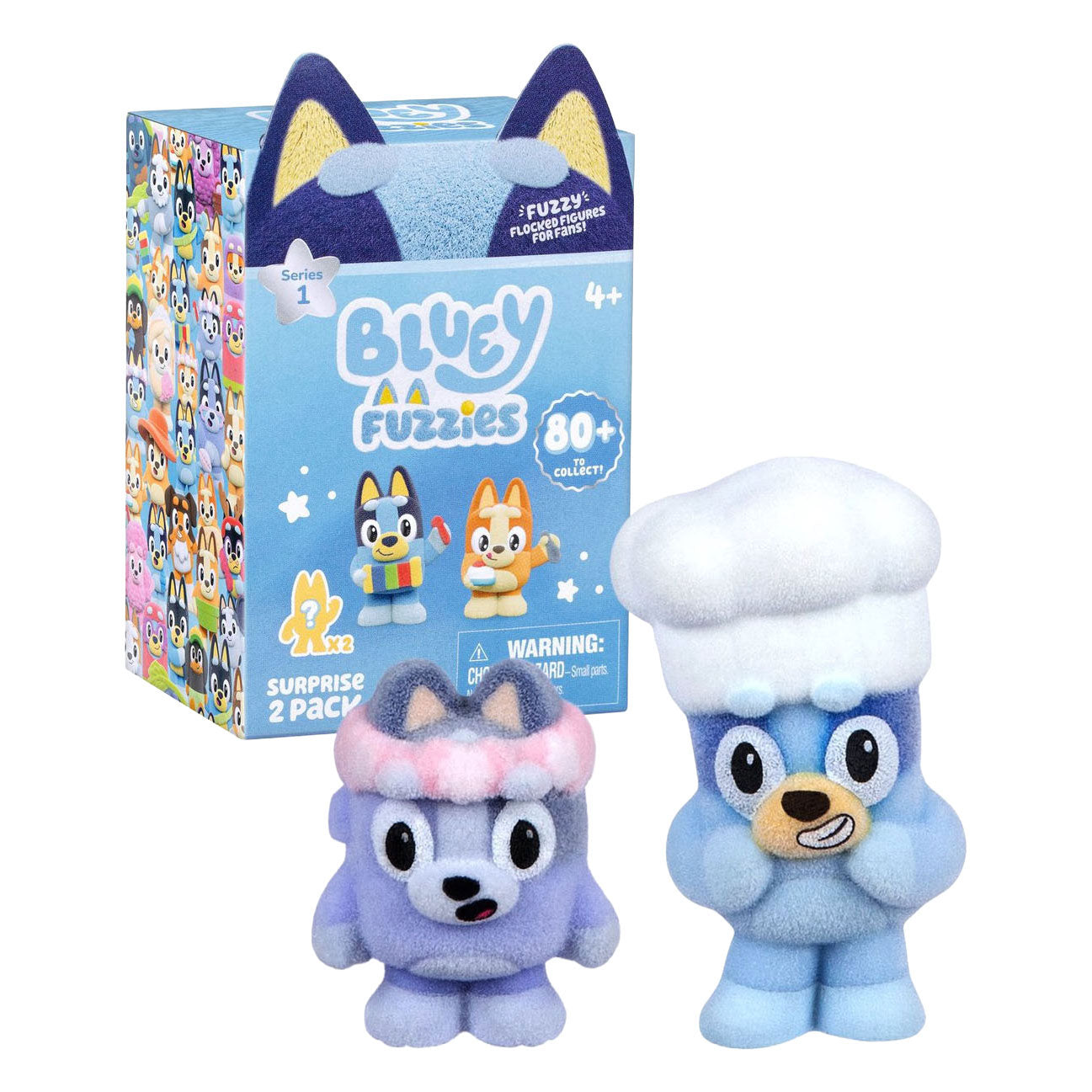 Spectron Bluey mini verzamelfiguren - 2 figuren