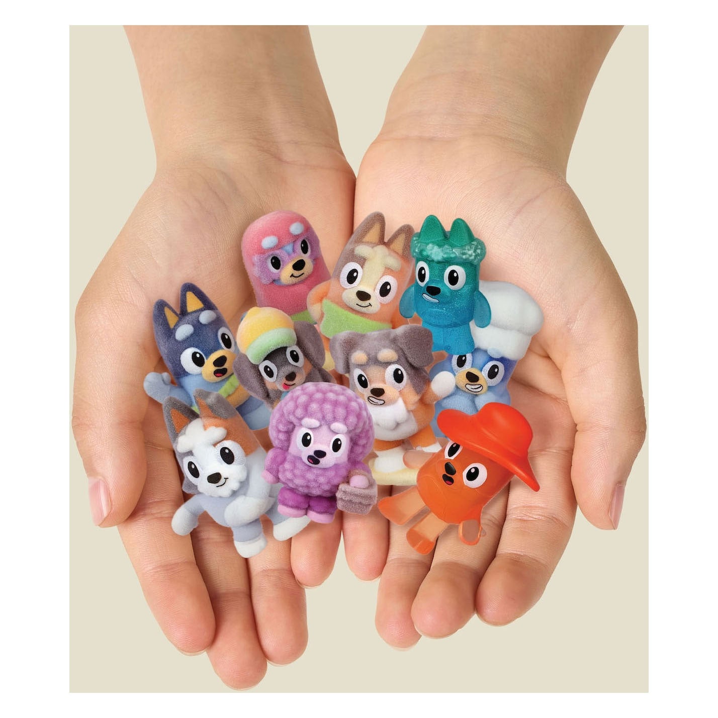 Spectron bluey verzamelfiguren - mini speelfiguren 2-pack blind box.
