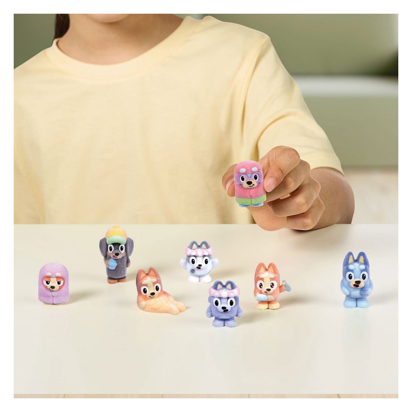 Spectron bluey verzamelfiguren - mini speelfiguren 2-pack blind box.