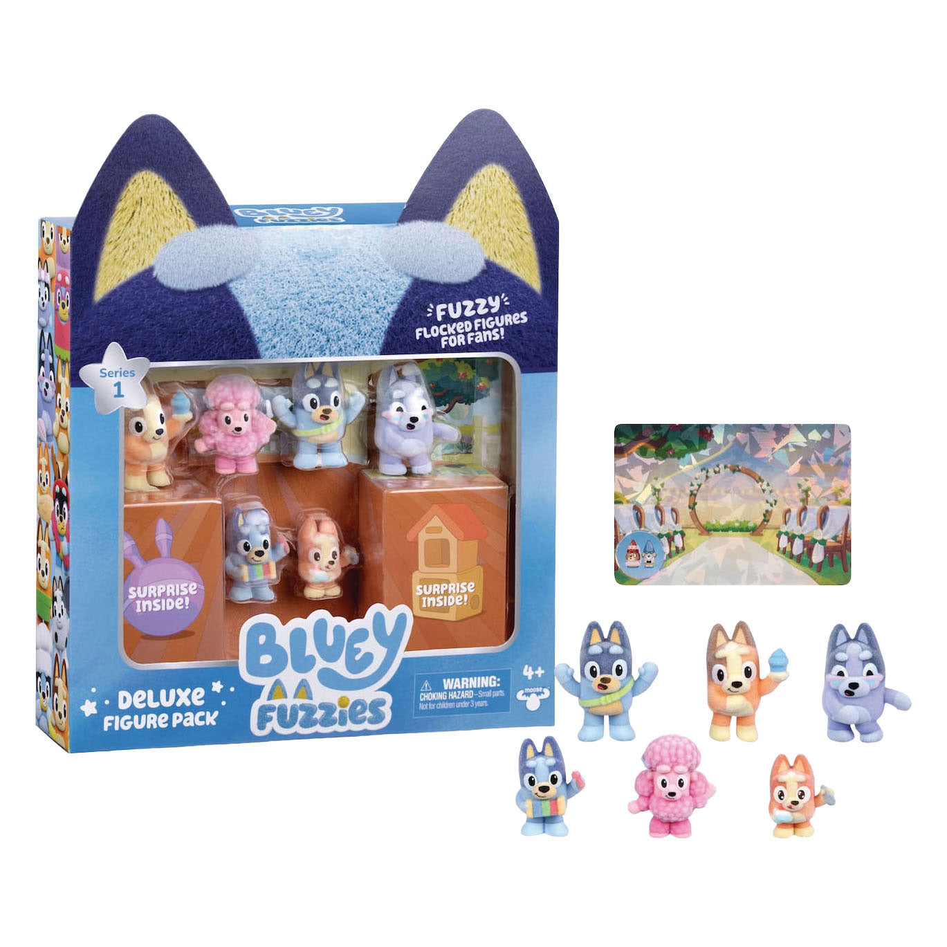 Spectron Bluey mini verzamelfiguren deluxe