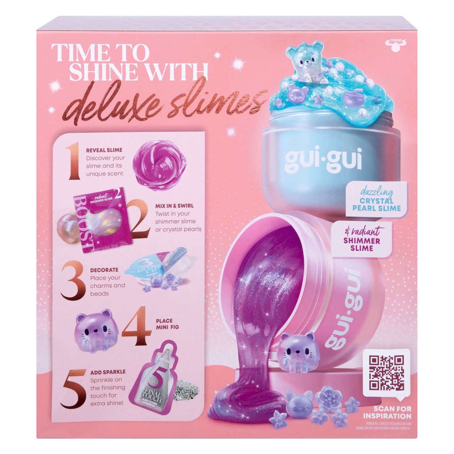 Spectron Gui gui shimmer deluxe duo pack slijm