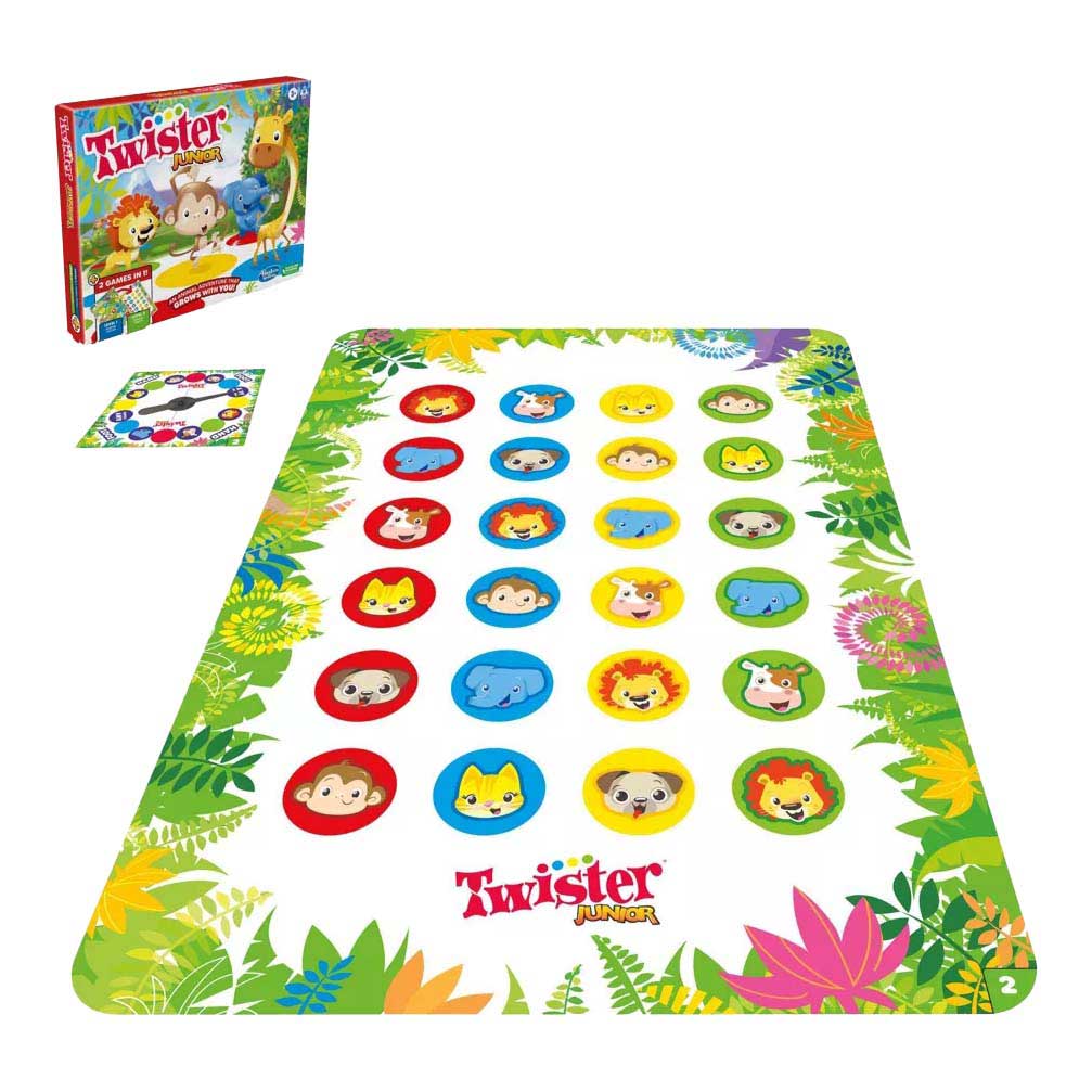 Hasbro Twister junior spel - 2-4 spelers