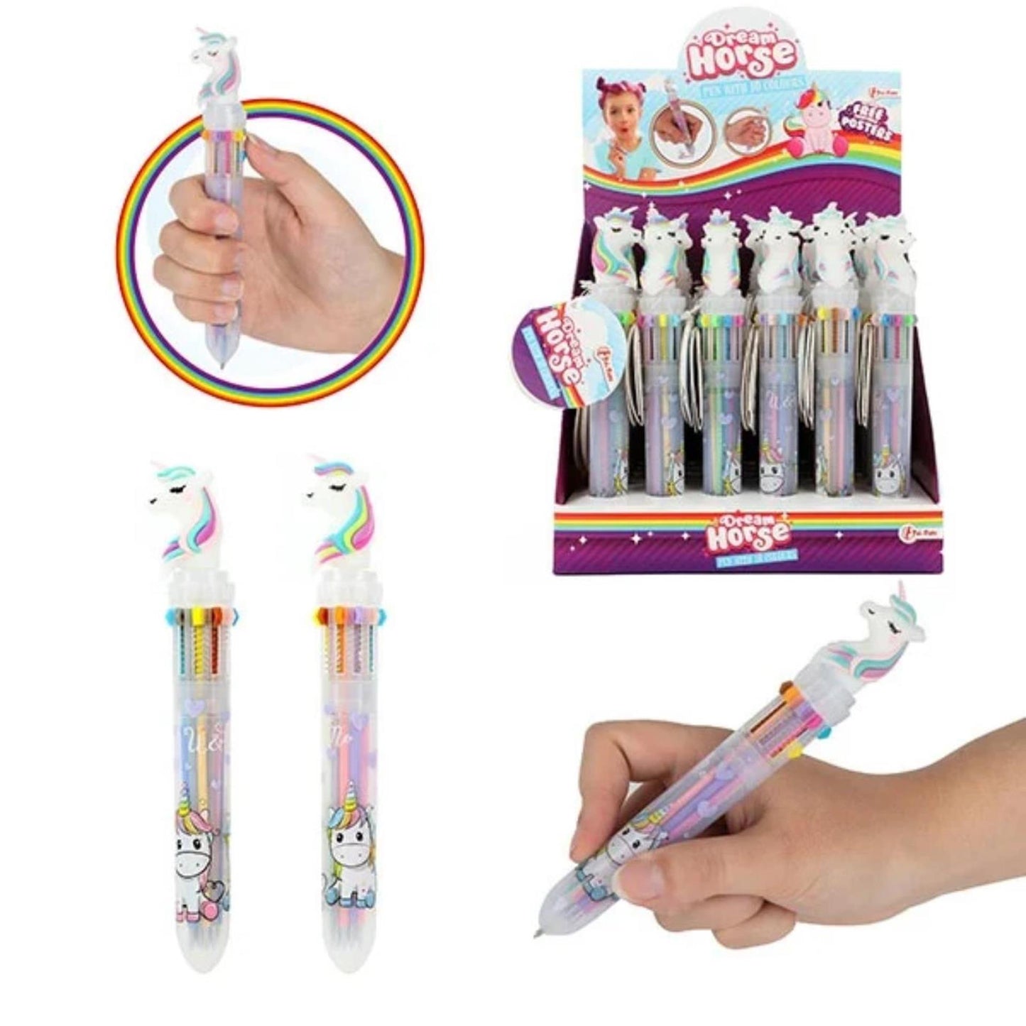 Toi-Toys Toi toys eenhoorn 10-kleurenpen