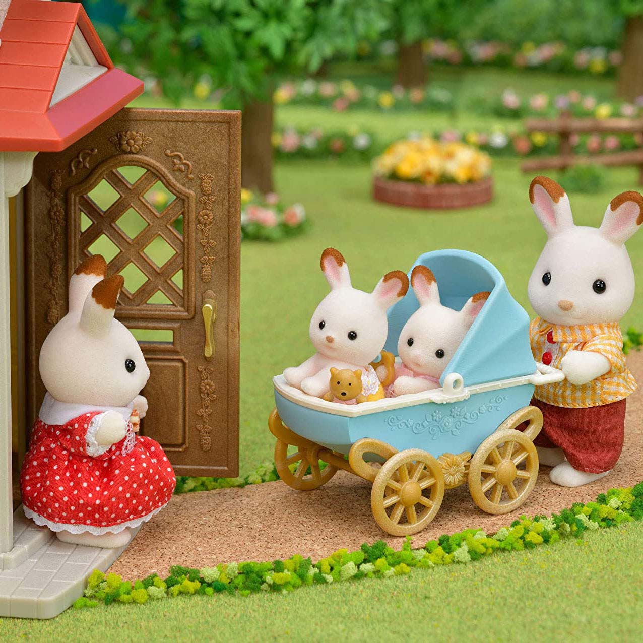 Sylvanian Families 5432 set tweeling chocoladekonijn