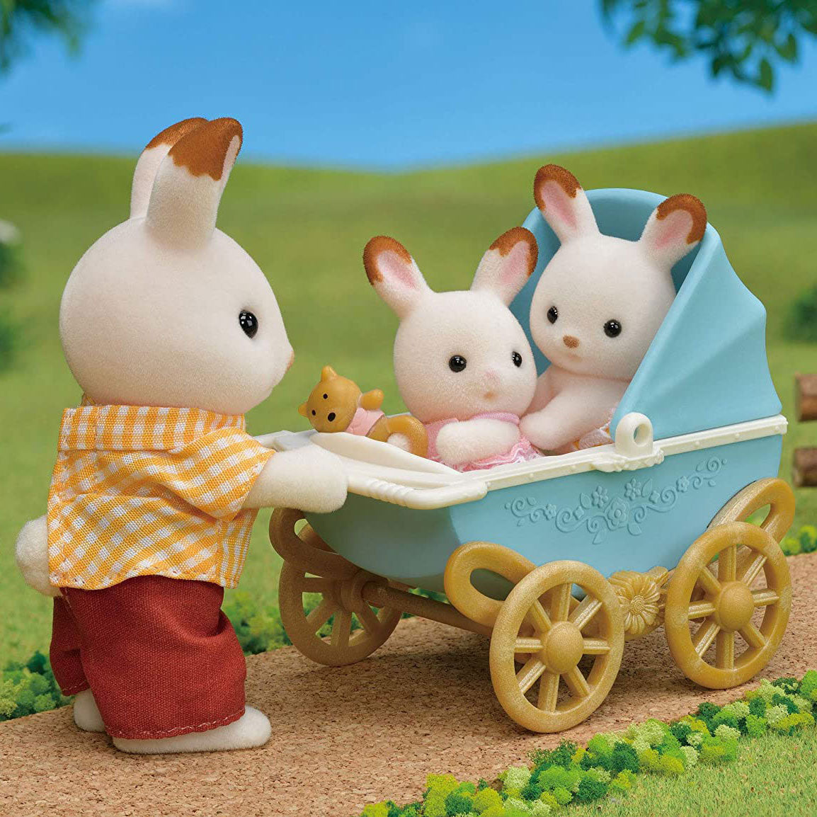 Sylvanian Families 5432 set tweeling chocoladekonijn