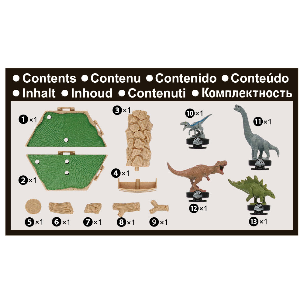 Epoch Jurassic world island quake balansspel