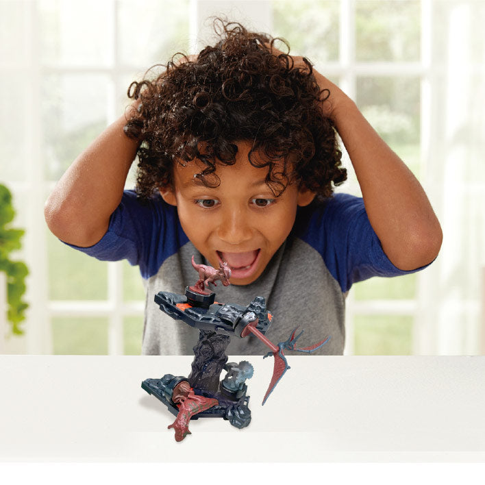 Epoch Jurassic world volcano quake balansspel