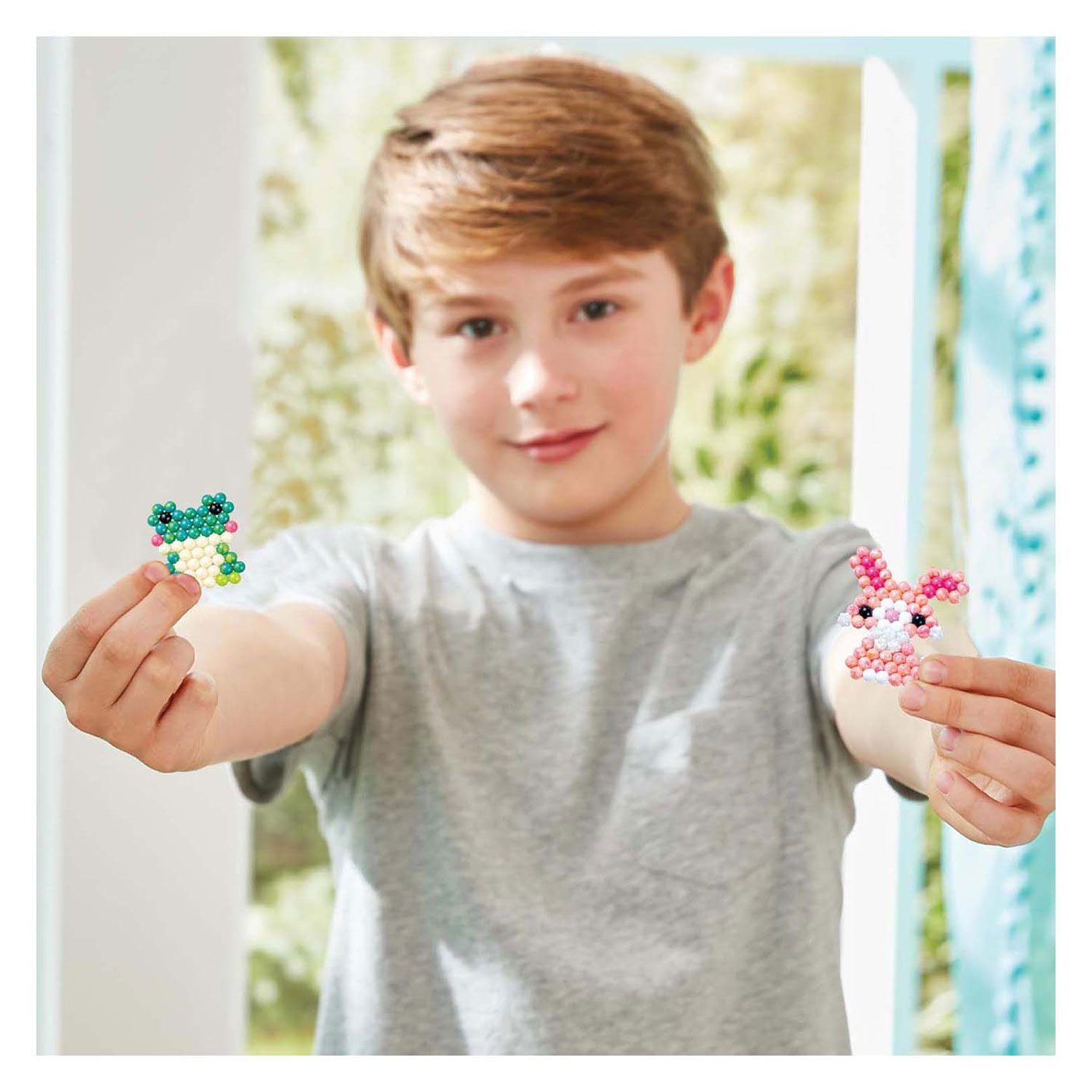 Aquabeads Navulling multikleuren parel mix- meerdere kleuren in 1 parel - watercolourbeads- 800 parels