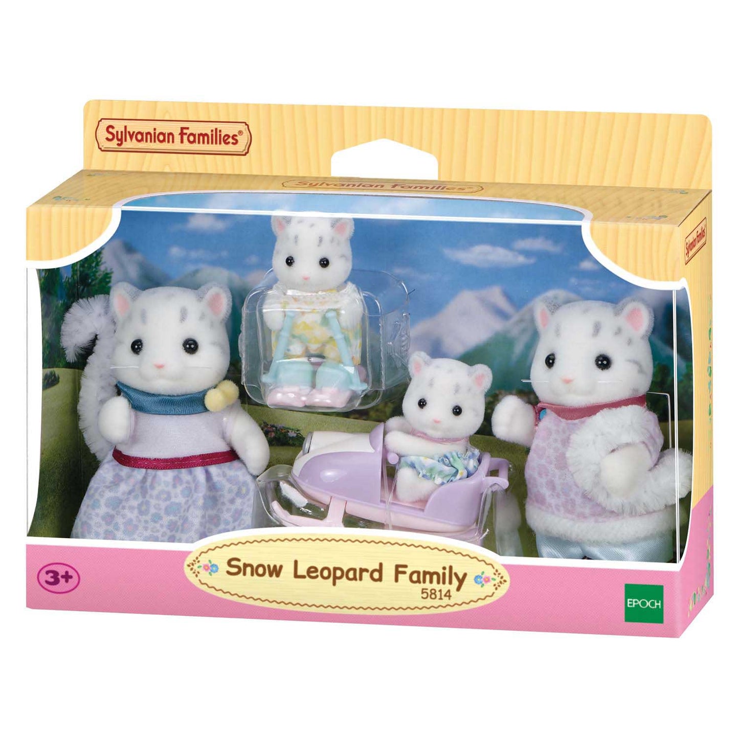 Sylvanian Families 5814 - familie sneeuw luipaard
