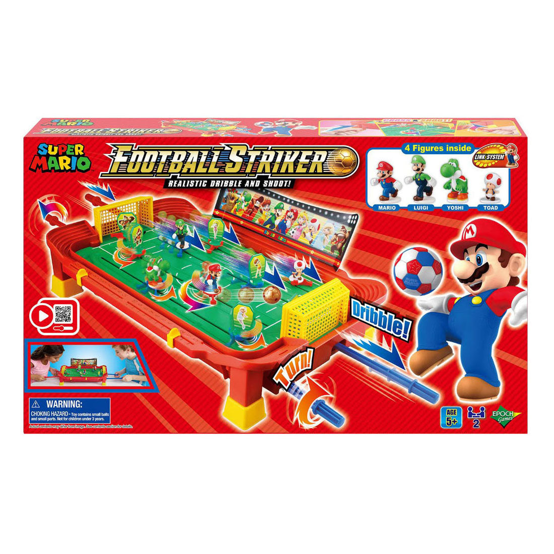 Epoch Super mario football striker - tafelvoetbal
