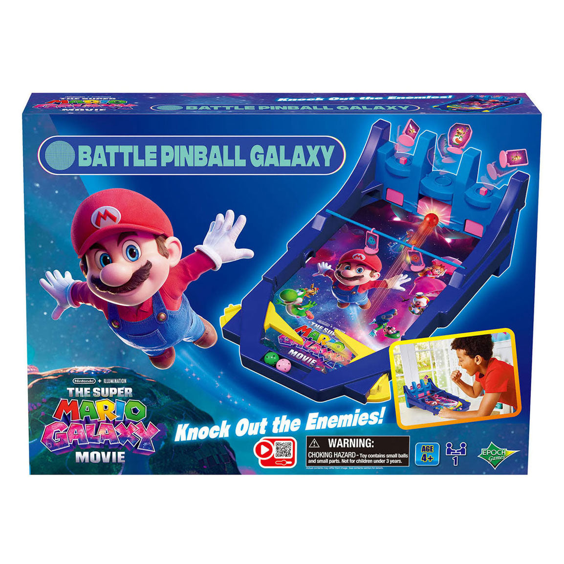 Epoch The super mario bros. movie 2 battle flipperkast