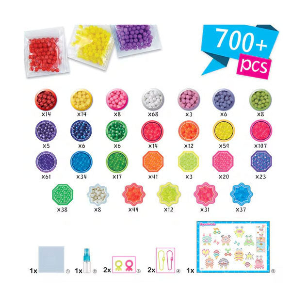 Aquabeads neon gekke monsters set