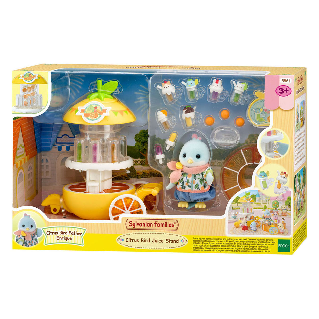 Sylvanian Families 5861 limonadekraan met vogel