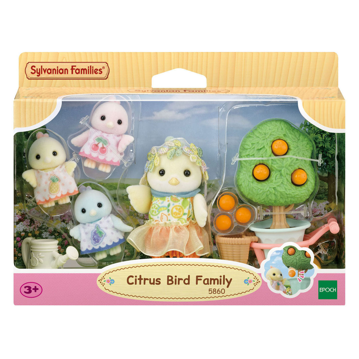 Sylvanian Families 5860 familie citroenvogel