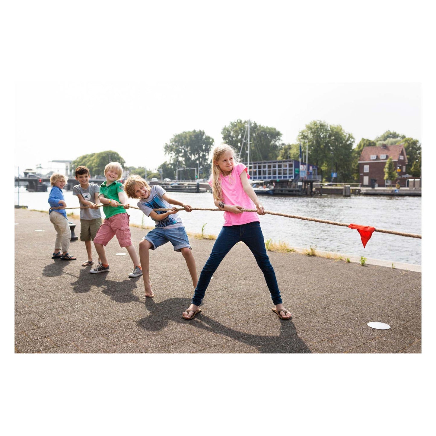 BS Toys touwtrekken 10 meter - buitenspel
