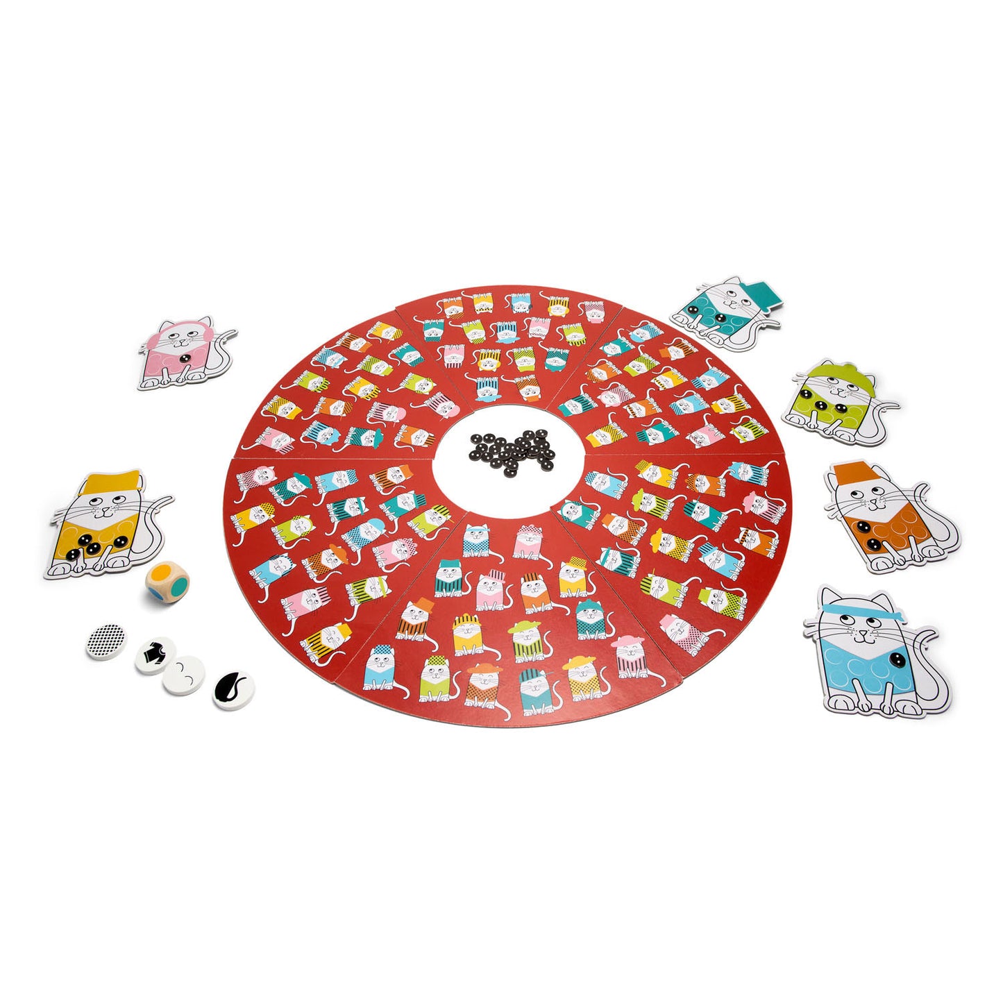 BS Toys poezen met hoeden - kinderspel