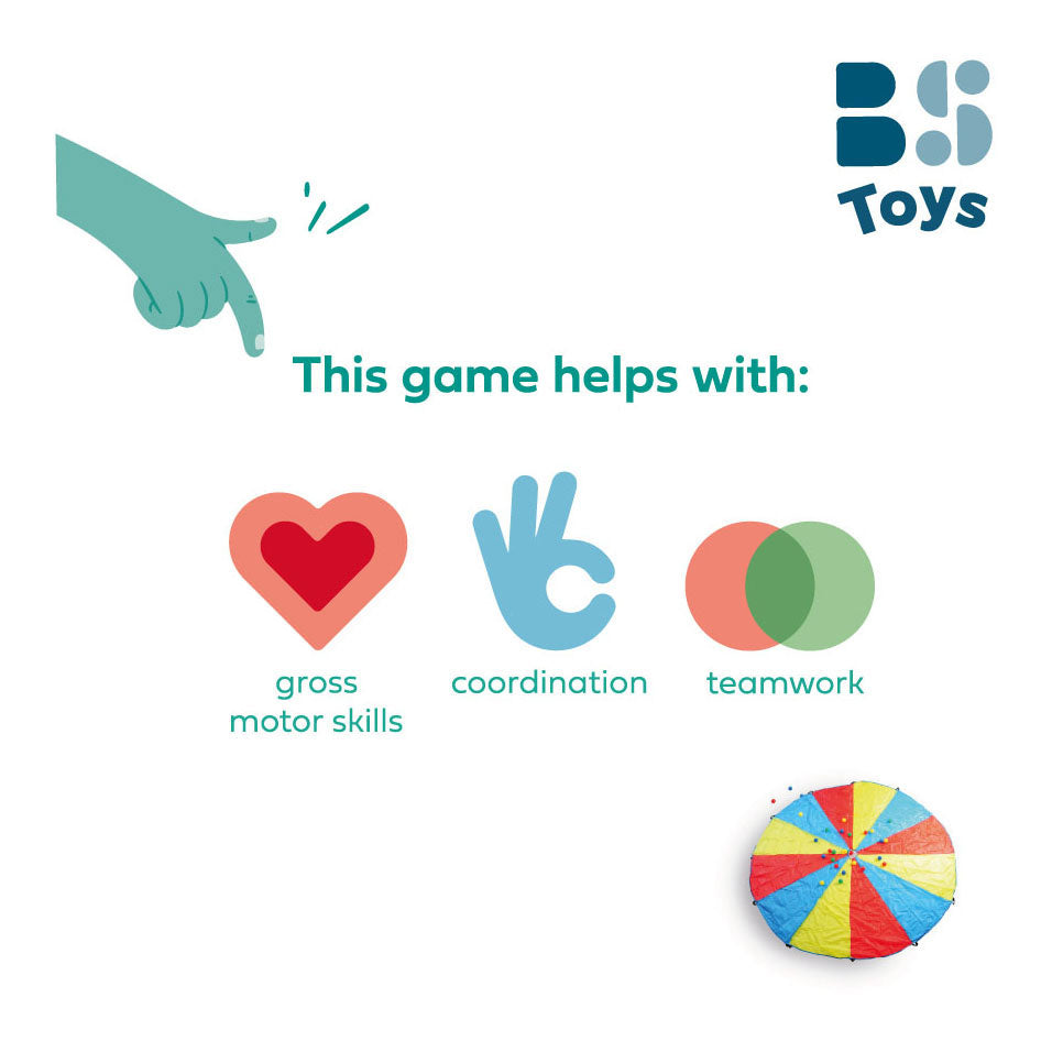 BS Toys parachute vang- en werpspel