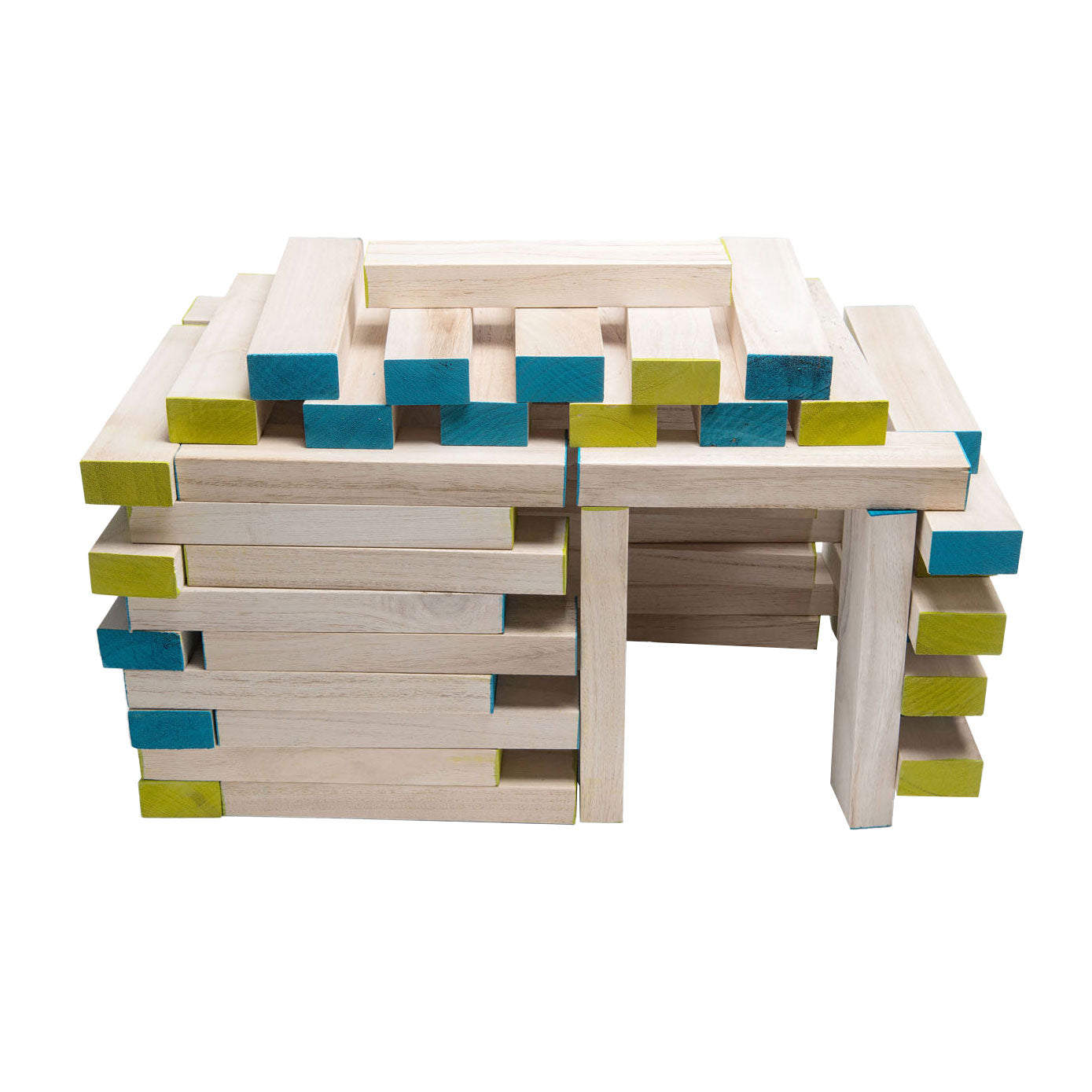 BS Toys mega houten wiebeltoren spel, 61dlg.