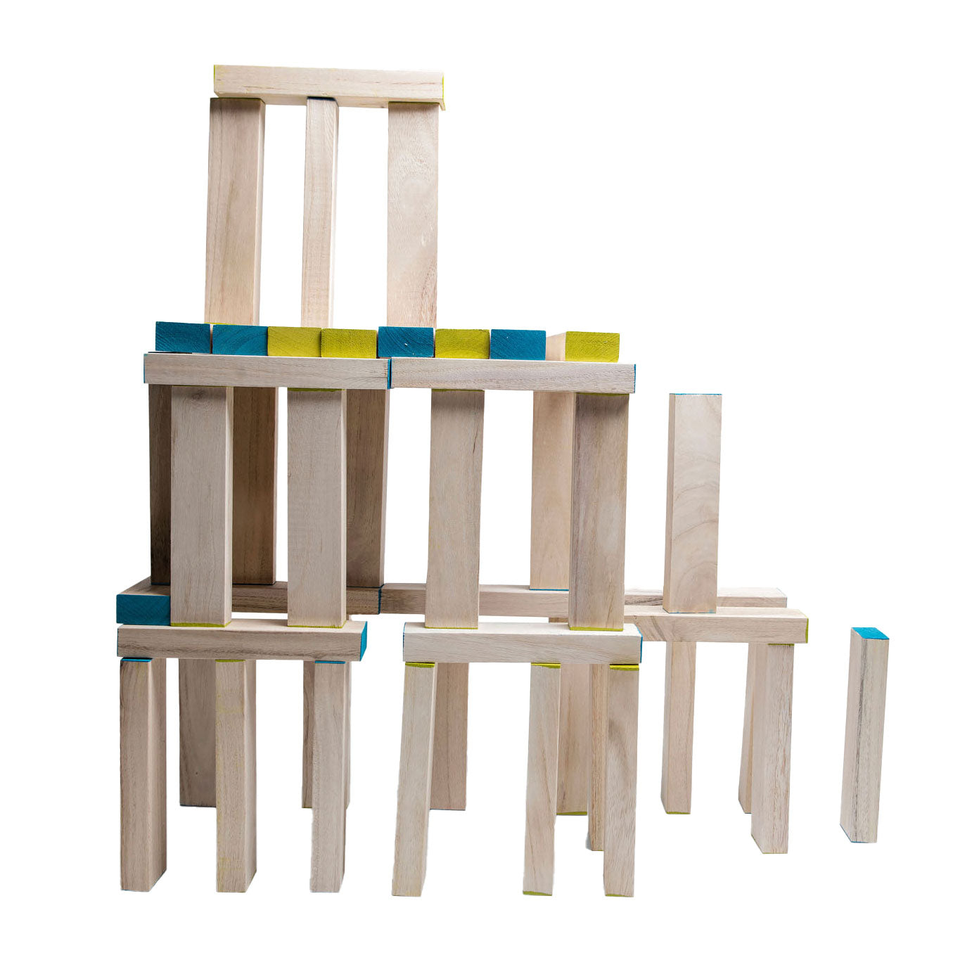 BS Toys mega houten wiebeltoren spel, 61dlg.
